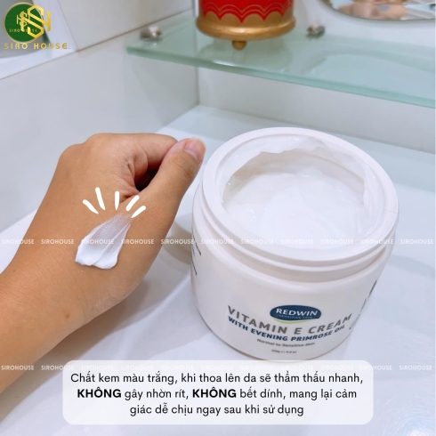 [New] Kem dưỡng ẩm REDWIN Vitamin E Cream 330g