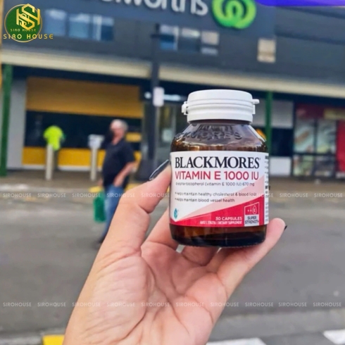 Viên uống BLACKMORES Vitamin E 1000IU 30 viên