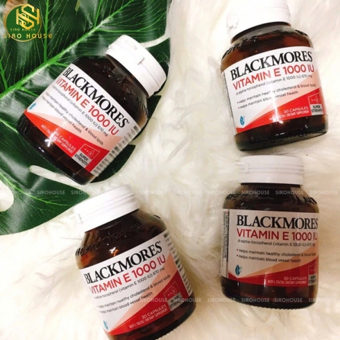 Viên uống BLACKMORES Vitamin E 1000IU 30 viên