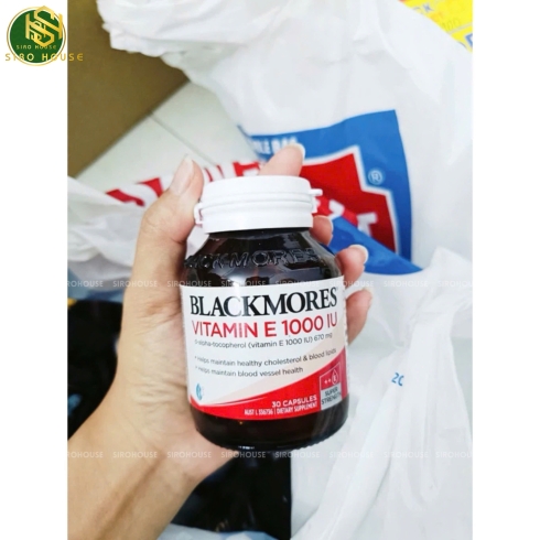 Viên uống BLACKMORES Vitamin E 1000IU 30 viên