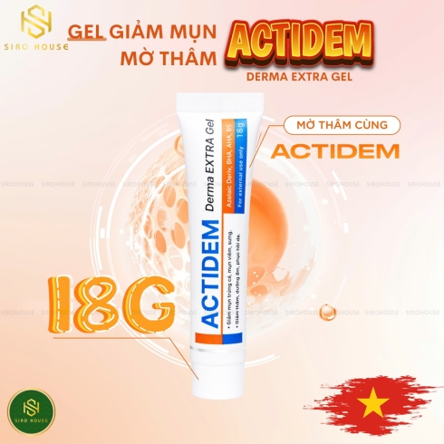 Gel giảm mụn ACTIDEM Derma Extra Gel 18g 