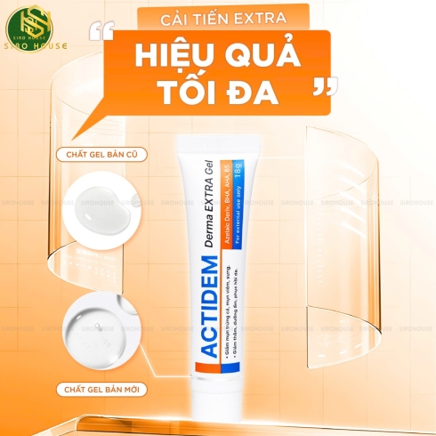 Gel giảm mụn ACTIDEM Derma Extra Gel 18g 