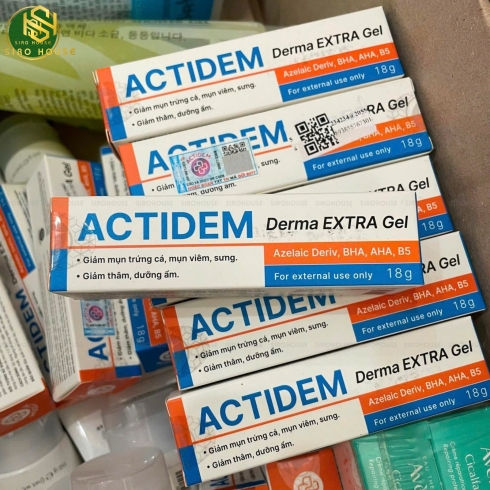Gel giảm mụn ACTIDEM Derma Extra Gel 18g 