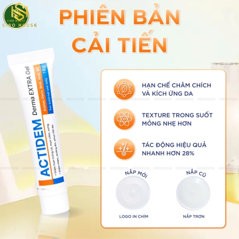 Gel giảm mụn ACTIDEM Derma Extra Gel 18g 