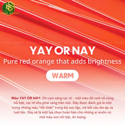 Son tint lì bóng 3CE Lazy Pop Lip Stain Yay Or Nay 4.5g