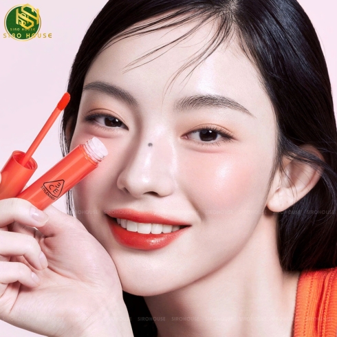 Son tint lì bóng 3CE Lazy Pop Lip Stain Yay Or Nay 4.5g