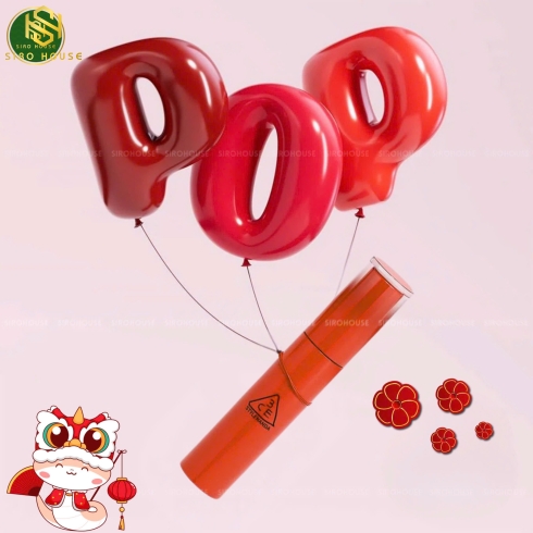 Son tint lì bóng 3CE Lazy Pop Lip Stain Yay Or Nay 4.5g