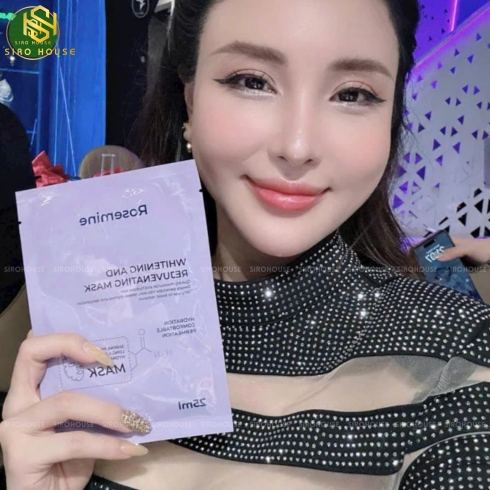 Mặt nạ ROSEMINE Whitening And Rejuvenating Mask 25ml