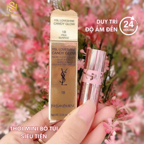 [Minisize] Son Dưỡng Môi YSL Loveshine Candy Glow 1B 3.1g
