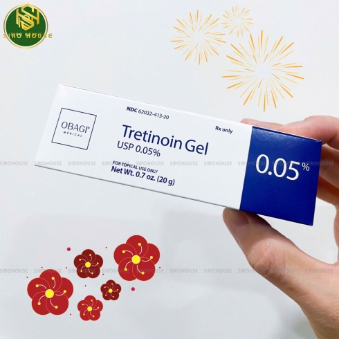 Gel đặc trị mụn, trẻ hoá da OBAGI Tretinoin Gel 0.05% 20g 