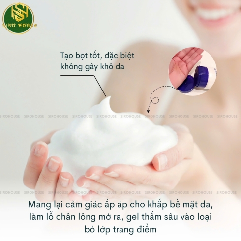 Gel tẩy trang nóng HATOMUGI Hot Cleansing Gel 200mL