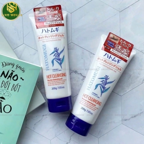 Gel tẩy trang nóng HATOMUGI Hot Cleansing Gel 200mL
