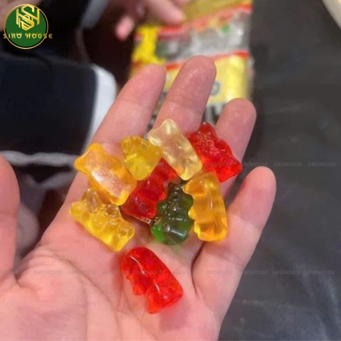 Kẹo dẻo trái cây HARIBO Goldbears Mỹ 125 gói 