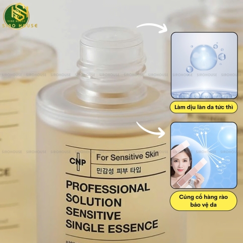 Nước thần keo ong CNP Laboratory Professional Solution Sensitive Singel Sssence 150mL 