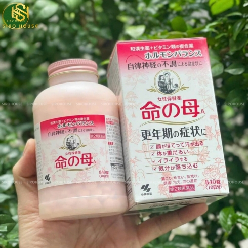 Viên uống hỗ trợ tiền mãn kinh KOBAYASHI 840 viên