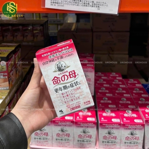 Viên uống hỗ trợ tiền mãn kinh KOBAYASHI 840 viên