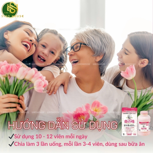 Viên uống hỗ trợ tiền mãn kinh KOBAYASHI 840 viên