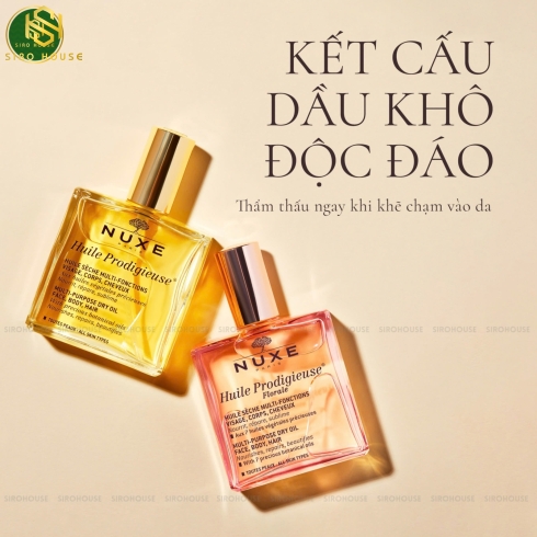 Dầu dưỡng da NUXE Huile Prodigieuse Multi-Purpose Dry Oil 30mL 