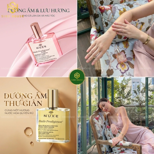 Dầu dưỡng da NUXE Huile Prodigieuse Multi-Purpose Dry Oil 30mL 