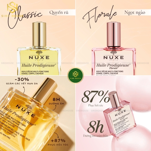 Dầu dưỡng da NUXE Huile Prodigieuse Multi-Purpose Dry Oil 30mL 