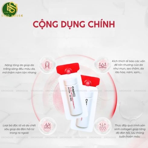 Tinh chất peel da tái tạo chuyên sâu CNP Rx Skin Rejuvenating Intensive Peel 2mL
