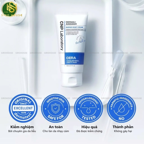  Kem dưỡng CNP Laboratory Derma + Answer Barrier Rest Cream 80ml 