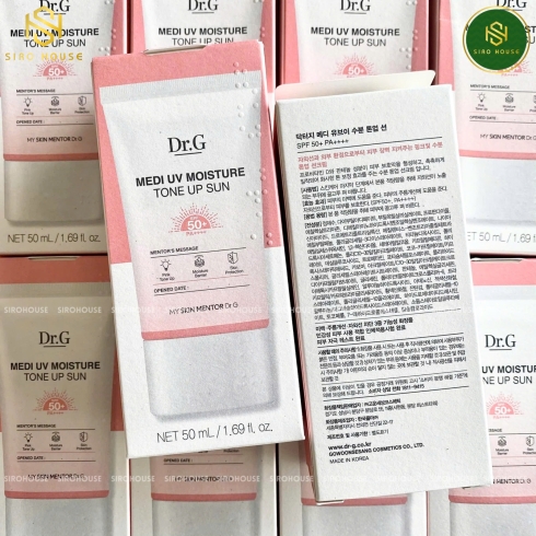 Kem chống nắng DR.G Medi Uv Moisture Tone Up Sun SPF50+ 50mL