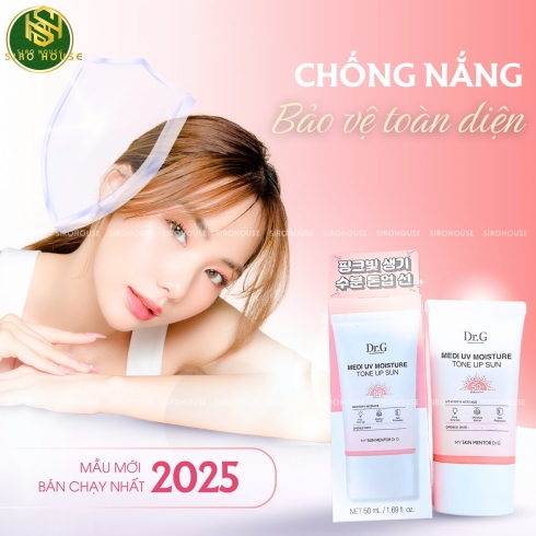 Kem chống nắng DR.G Medi Uv Moisture Tone Up Sun SPF50+ 50mL