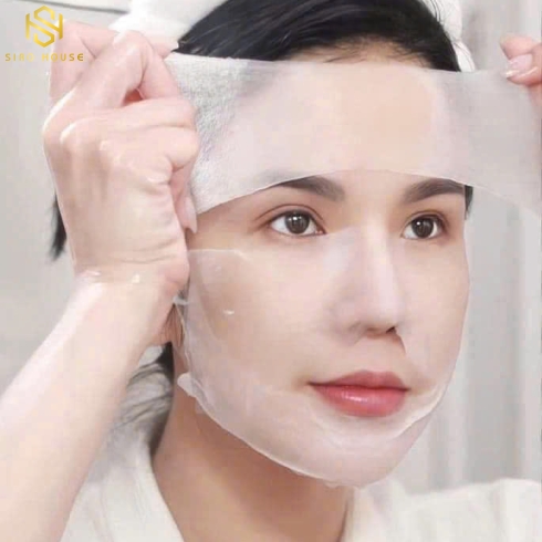 Bông đắp lotion mask LA SOIREE With Organic Cotton 200 miếng
