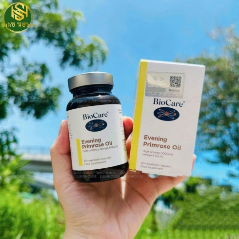 Tinh dầu hoa anh thảo BIOCARE Evening Primrose Oil 30 viên
