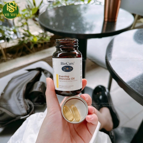 Tinh dầu hoa anh thảo BIOCARE Evening Primrose Oil 30 viên