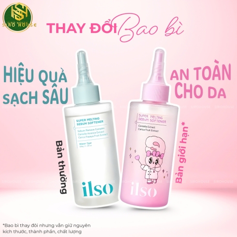 Ủ mụn ILSO Melting Sebum Softener 150g + 40 Bông