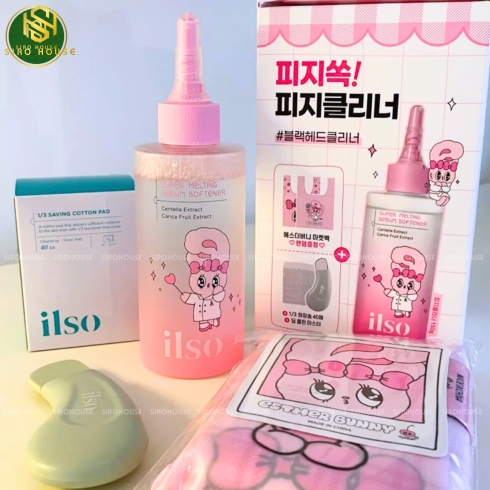 Ủ mụn ILSO Melting Sebum Softener 150g + 40 Bông