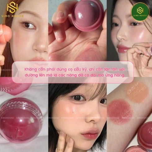 Má hồng kem dạng lăn ROMAND Juicy Roll Cheek 8.4g