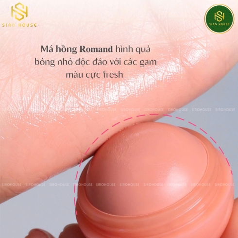 Má hồng kem dạng lăn ROMAND Juicy Roll Cheek 8.4g