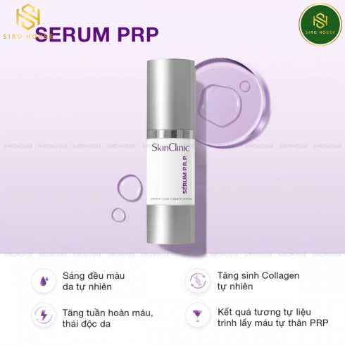 Tinh chất tế bào gốc tái tạo, trẻ hóa da SKINCLINIC P.R.P Serum 30mL
