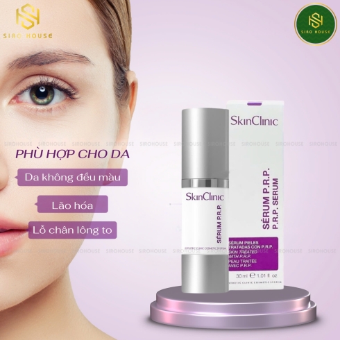 Tinh chất tế bào gốc tái tạo, trẻ hóa da SKINCLINIC P.R.P Serum 30mL