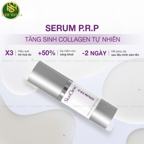 Tinh chất tế bào gốc tái tạo, trẻ hóa da SKINCLINIC P.R.P Serum 30mL