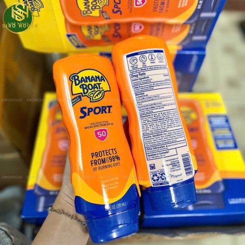 	Kem chống nắng BANANA BOAT Sport SPF 50+ 295g