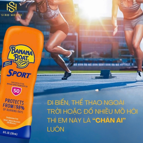 	Kem chống nắng BANANA BOAT Sport SPF 50+ 295g