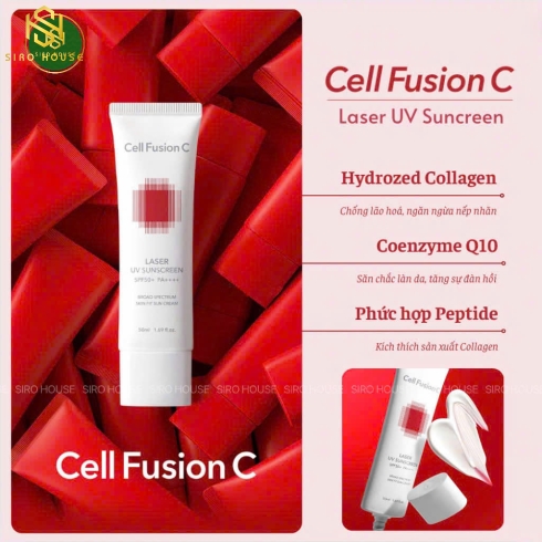  Kem chống nắng CELL FUSION C Laser UV Sunscreen 50mL