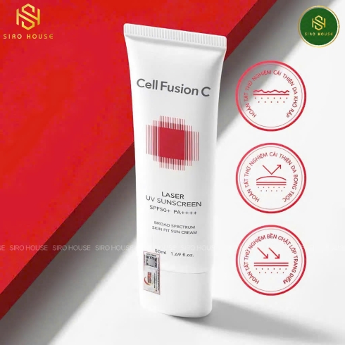  Kem chống nắng CELL FUSION C Laser UV Sunscreen 50mL