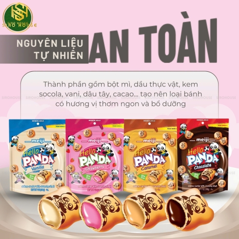 	Bánh quy MEIJI Hello Panda 40g 
