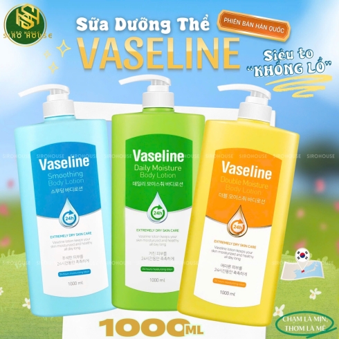 Dưỡng Thể Vaseline 1000ml 
