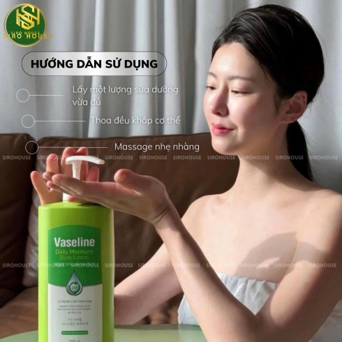 Dưỡng Thể Vaseline 1000ml 