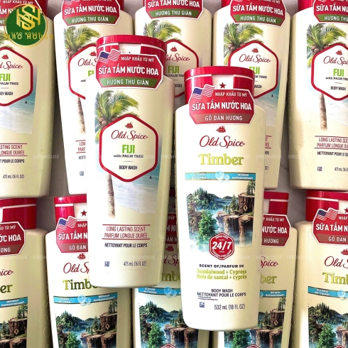 Sữa Tắm OLD SPICE Fiji Body Wash 473ml & 532ml 