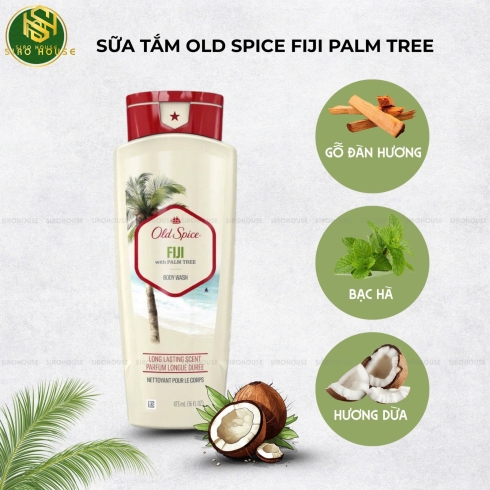 Sữa Tắm OLD SPICE Fiji Body Wash 473ml & 532ml 