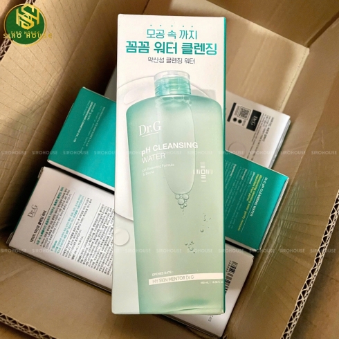 Nước Tẩy Trang Dịu Nhẹ Dr.G pH Cleansing Water 490ml