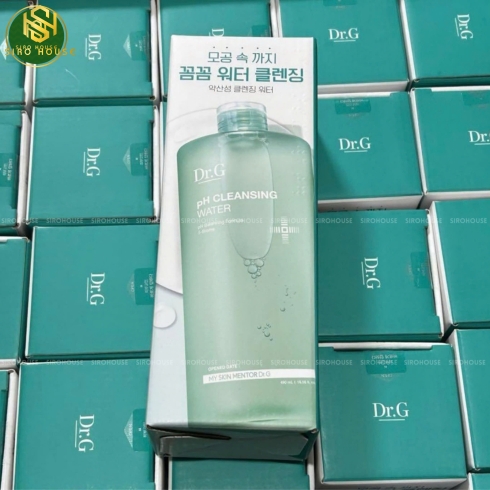 Nước Tẩy Trang Dịu Nhẹ Dr.G pH Cleansing Water 490ml