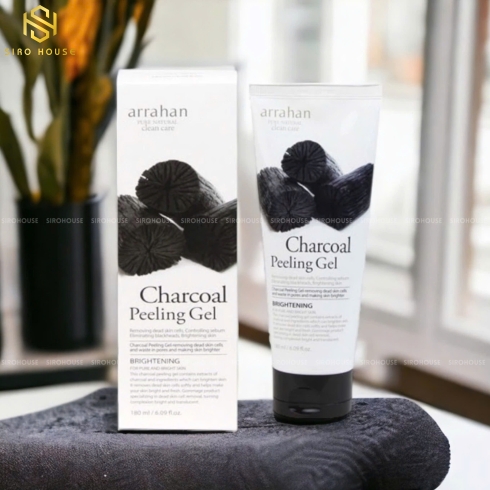 Tẩy tế bào chết ARRAHAN Charcoal 180mL 